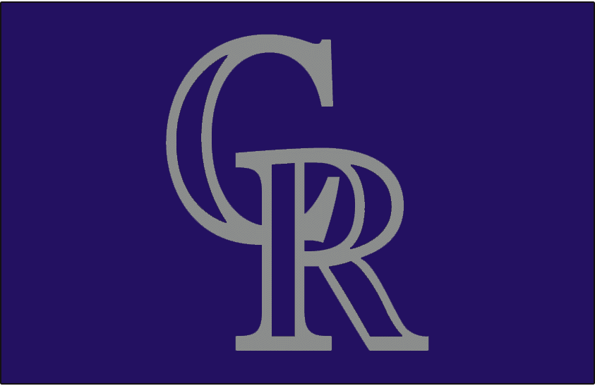 Colorado Rockies 2005-2017 Helmet vinyl decal